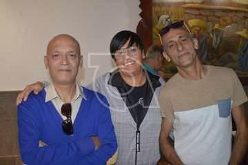 El Casino de Telde homenajea a 18 socios y al que fuera su conserje durante 40 años (Foto TA y TF)